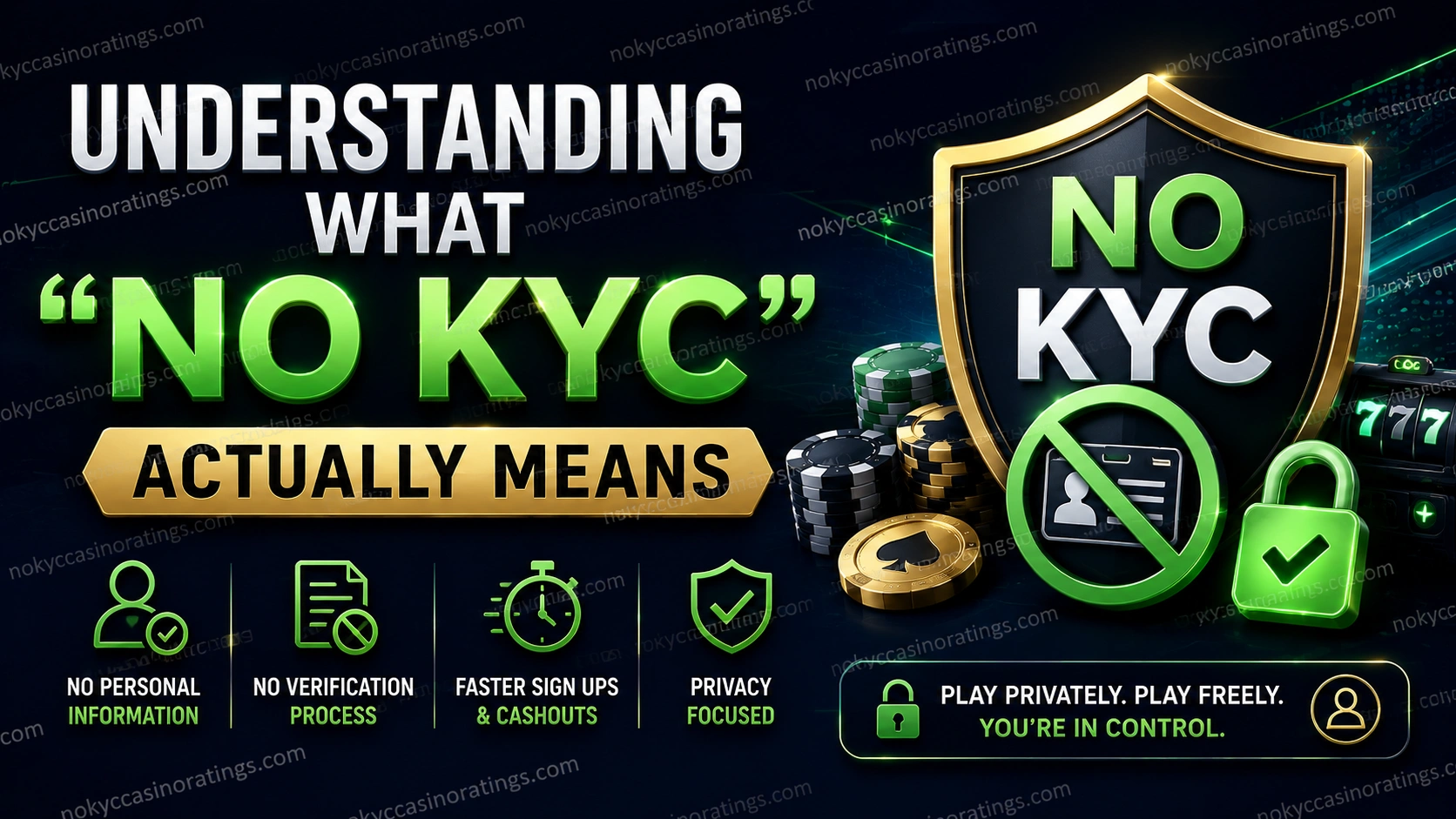Understanding What "No KYC" Actually Means
